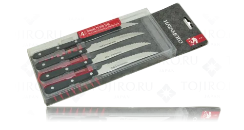 картинка Набор Кухонных Ножей для стейков Hatamoto 1202-4 1202-4 от магазина Arbalet.ru  фото 3