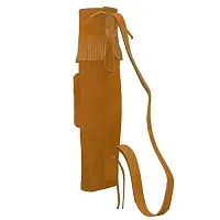 картинка Колчан для лучных стрел, заспинный (замша) от магазина Arbalet.ru