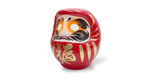 картинка Сувенир ДАРУМА, ручная работа, 12 см (made in Japan) S-02 от магазина Arbalet.ru  фото 4