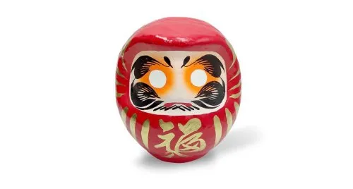 картинка Сувенир ДАРУМА, ручная работа, 12 см (made in Japan) S-02 от магазина Arbalet.ru 