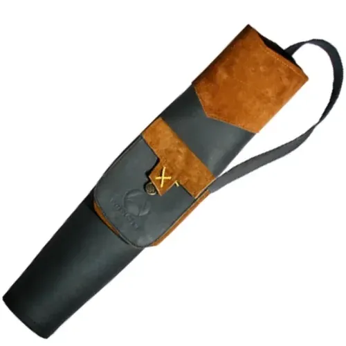 картинка Колчан для лучных стрел заспинный (кожа) AB-224 от магазина Arbalet.ru 