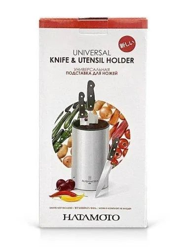 картинка Подставка для Ножей HATAMOTO PWBS-15D-SLV PWBS-15D-SLV от магазина Arbalet.ru  фото 6