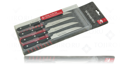 картинка Набор Кухонных Ножей для стейков Hatamoto 1202-4 1202-4 от магазина Arbalet.ru  фото 3