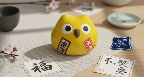 картинка Сувенир Сова 5 см, ручная работа Япония MS-03 от магазина Arbalet.ru  фото 5