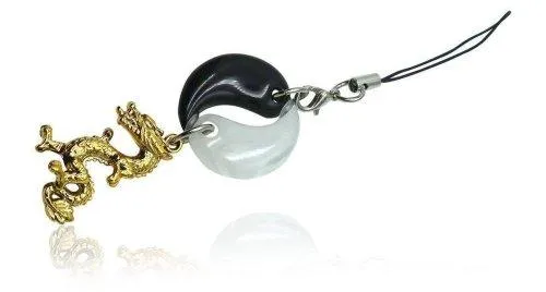 картинка Брелок Инь Янь, керамика, Япония магазин Arbalet.ru-- Заказывай луки и арбалеты, стрелы | Качество | Доставка | Гарантия картинка Брелок Инь Янь, керамика, Япония JB-5 от магазина Arbalet.ru