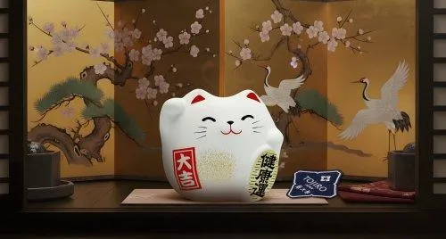 картинка Сувенир Манэки Кот 5 см, ручная работа, Япония магазин Arbalet.ru-- Заказывай луки и арбалеты, стрелы | Качество | Доставка | Гарантия фото 5 картинка Сувенир Манэки Кот 5 см, ручная работа, Япония MK-02 от магазина Arbalet.ru фото 5