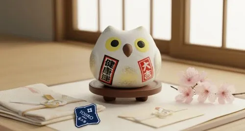 картинка Сувенир Сова 5 см, ручная работа Япония MS-02 от магазина Arbalet.ru  фото 4