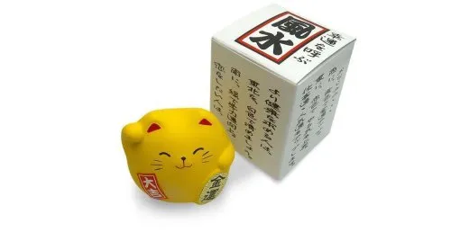 картинка Сувенир Манэки Кот 5 см, ручная работа, Япония MK-04 от магазина Arbalet.ru  фото 4