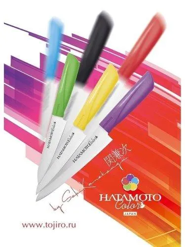 картинка Универсальный нож Hatamoto bу Kanetsugu 3011-YEL 3011-YEL от магазина Arbalet.ru  фото 2