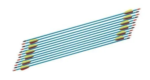 картинка Стрела лучная алюминий Man Kung (MK-AAL30-12) в комплекте 12шт MK-AAL30-12 от магазина Arbalet.ru 