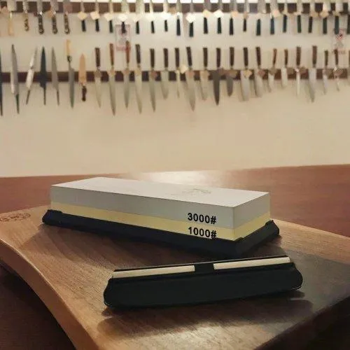 картинка Камень точильный Hatamoto с держателем угла заточки HT1011 HT1011 от магазина Arbalet.ru  фото 3